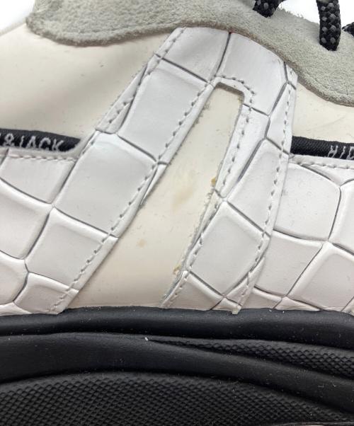HIDE&JACK（ハイドアンドジャック）HIDE&JACK (ハイドアンドジャック) Low Top Sneaker　ロートップスニーカー ホワイト サイズ:23の古着・服飾アイテム