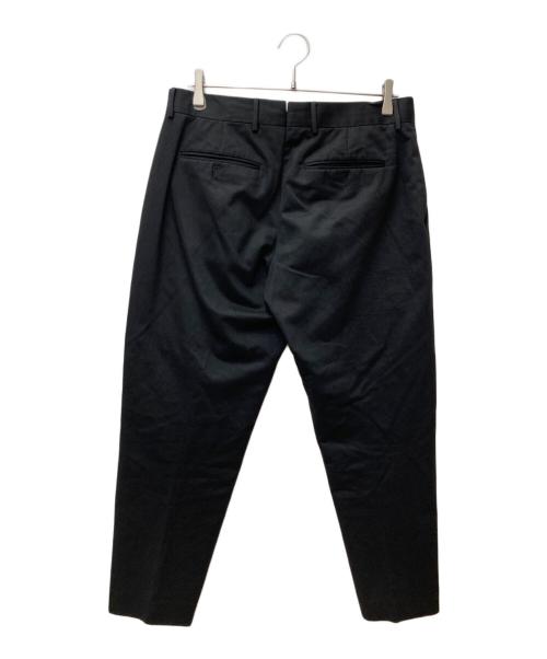 PT TORINO（ピーティートリノ）PT TORINO (ピーティートリノ) コットン リネン ツイル ノープリーツ パンツ ブラック サイズ:46の古着・服飾アイテム