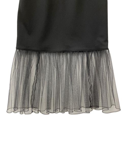 FUMIE=TANAKA（フミエタナカ）FUMIE=TANAKA (フミエタナカ) tulle mermaid SK ブラック サイズ:2の古着・服飾アイテム