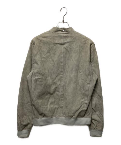 HERNO（ヘルノ）HERNO (ヘルノ) ストレッチゴートスエードジップアップブルゾン ベージュ サイズ:46の古着・服飾アイテム