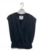 3.1 phillip limスリーワンフィリップリム）の古着「ノースリーブ スウェットシャツ」｜ブラック