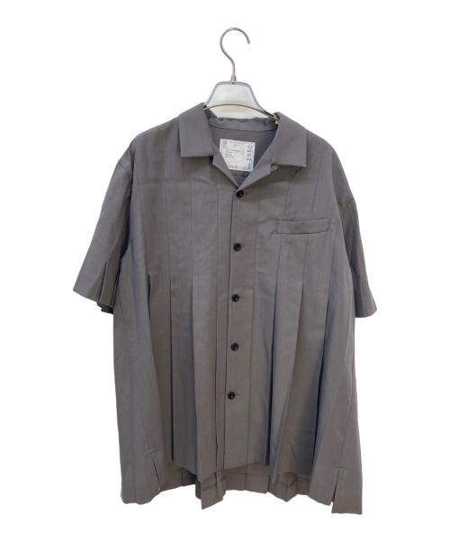 sacai（サカイ）sacai (サカイ) Suiting Shirt グレー サイズ:2の古着・服飾アイテム