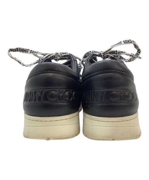JIMMY CHOO（ジミーチュウ）JIMMY CHOO (ジミーチュウ) ローカットスニーカー ブラック サイズ:40の古着・服飾アイテム
