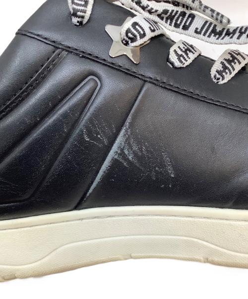 JIMMY CHOO（ジミーチュウ）JIMMY CHOO (ジミーチュウ) ローカットスニーカー ブラック サイズ:40の古着・服飾アイテム