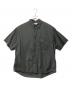 Graphpaper（グラフペーパー）の古着「BROAD S/S OVERSIZED REGULAR COLLAR SHIRT」｜グレー