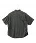 Graphpaper (グラフペーパー) BROAD S/S OVERSIZED REGULAR COLLAR SHIRT グレー サイズ:F：11000円