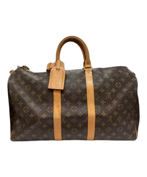 LOUIS VUITTON（ルイ ヴィトン）LOUIS VUITTON (ルイ ヴィトン) トラベルバッグ ブラウンの古着・服飾アイテム