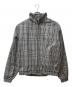 FUTUR（フューチャー）の古着「チェックジップアップジャケット」｜グレー