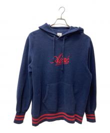 Aime Leon Dore（エメ レオン ドレ）の古着「フリースプルオーバーパーカー」｜ネイビー
