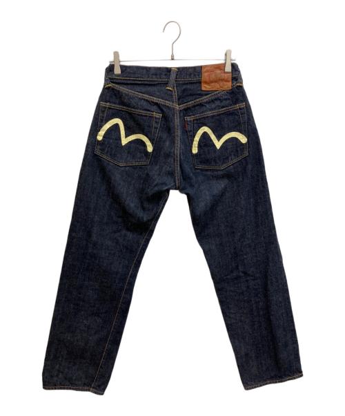 EVISU（エヴィス）EVISU (エヴィス) イエローカモメデニムパンツ インディゴ サイズ:Ｗ32の古着・服飾アイテム