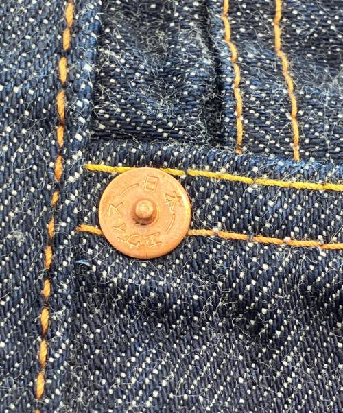 EVISU（エヴィス）EVISU (エヴィス) イエローカモメデニムパンツ インディゴ サイズ:Ｗ32の古着・服飾アイテム