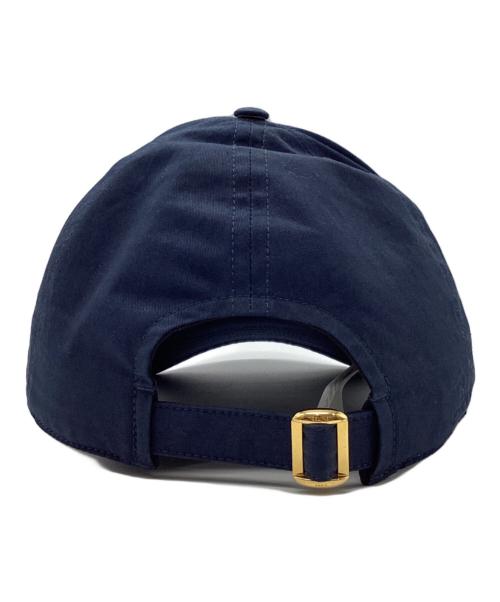 CELINE（セリーヌ）CELINE (セリーヌ) ロゴベースボールキャップ ネイビー サイズ:Lの古着・服飾アイテム