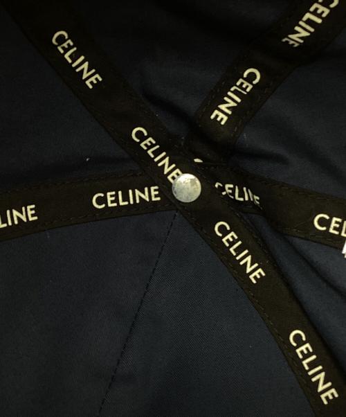 CELINE（セリーヌ）CELINE (セリーヌ) ロゴベースボールキャップ ネイビー サイズ:Lの古着・服飾アイテム