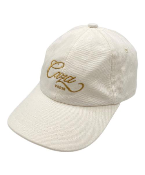 CASABLANCA（カサブランカ）CASABLANCA (カサブランカ) Caza Embroidered Cap ホワイト サイズ:0/Sの古着・服飾アイテム