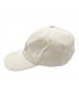 CASABLANCA (カサブランカ) Caza Embroidered Cap ホワイト サイズ:0/S：9000円