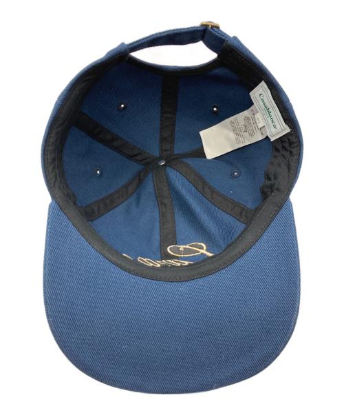 CASABLANCA（カサブランカ）CASABLANCA (カサブランカ) Caza Embroidered Cap ネイビーの古着・服飾アイテム