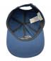 中古・古着 CASABLANCA (カサブランカ) Caza Embroidered Cap ネイビー：9000円