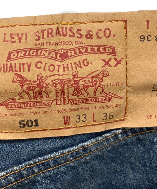 LEVI'S（リーバイス）LEVI'S (リーバイス) 90’S USA製 501 デニムパンツ インディゴ サイズ:W33×L36の古着・服飾アイテム