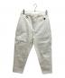 Bristol（ブリストル）の古着「COOLMAX STRETCH WIDE CROPPED VENTILATION CHINO PANTS」｜ホワイト