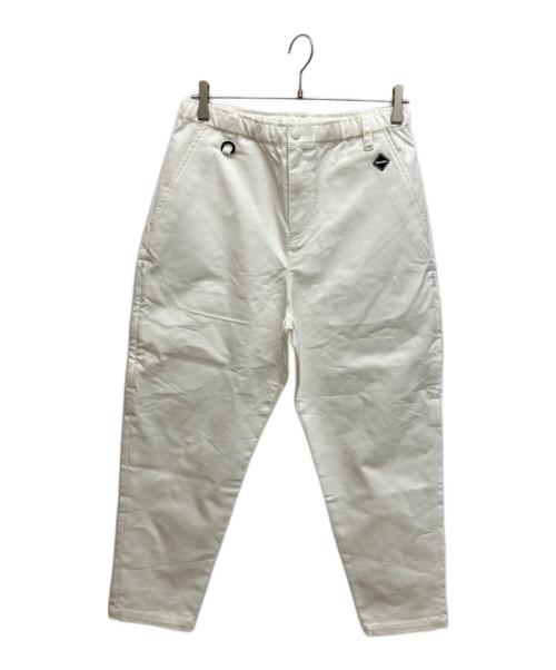 Bristol（ブリストル）Bristol (ブリストル) COOLMAX STRETCH WIDE CROPPED VENTILATION CHINO PANTS ホワイト サイズ:Ｓの古着・服飾アイテム