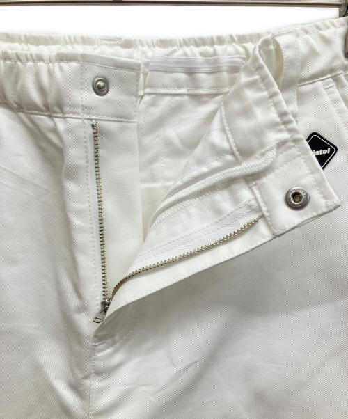 Bristol（ブリストル）Bristol (ブリストル) COOLMAX STRETCH WIDE CROPPED VENTILATION CHINO PANTS ホワイト サイズ:Ｓの古着・服飾アイテム