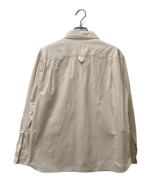 MHL（エムエイチエル）MHL (エムエイチエル) BRUSHED COTTON PLAINWEAVE ホワイト サイズ:1の古着・服飾アイテム