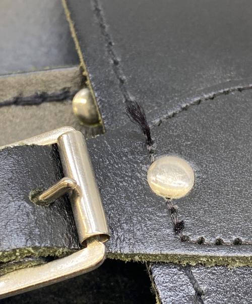 ZATCHELS（ザッチェルズ）zatchels (ザッチェルズ) サッチェルバッグ ブラックの古着・服飾アイテム