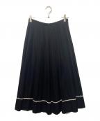 lisetteリゼッタ）の古着「プリーツスカート」｜ネイビー