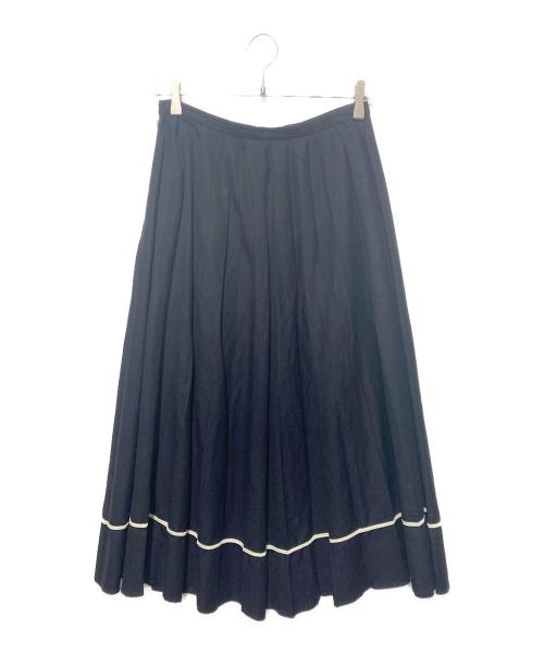 lisette（リゼッタ）lisette (リゼッタ) プリーツスカート ネイビー サイズ:36の古着・服飾アイテム