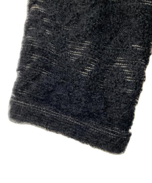 missoni（ミッソーニ）missoni (ミッソーニ) モヘア混リバーシブルコート ブラック サイズ:42の古着・服飾アイテム
