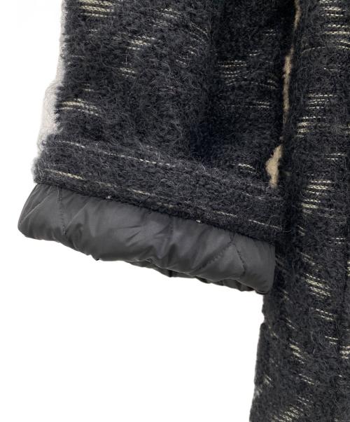 missoni（ミッソーニ）missoni (ミッソーニ) モヘア混リバーシブルコート ブラック サイズ:42の古着・服飾アイテム