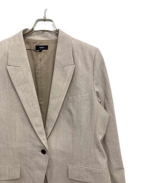 theory（セオリー）theory (セオリー) Traceable Wool Etiennette B ベージュ サイズ:12の古着・服飾アイテム