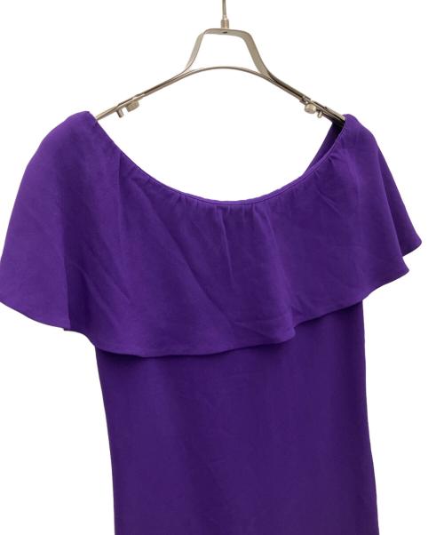 MIU MIU（ミュウミュウ）MIU MIU (ミュウミュウ) ミニワンピース パープル サイズ:SIZE38の古着・服飾アイテム