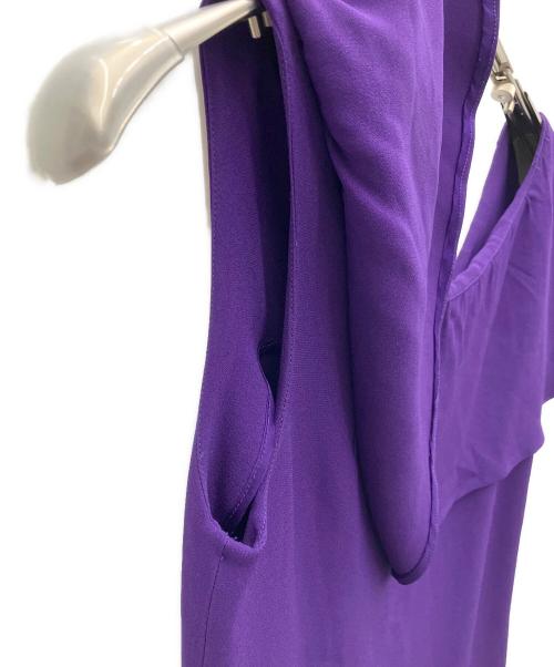 MIU MIU（ミュウミュウ）MIU MIU (ミュウミュウ) ミニワンピース パープル サイズ:SIZE38の古着・服飾アイテム