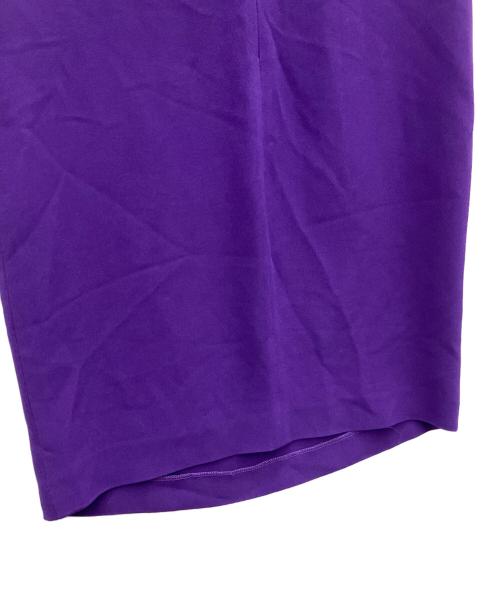 MIU MIU（ミュウミュウ）MIU MIU (ミュウミュウ) ミニワンピース パープル サイズ:SIZE38の古着・服飾アイテム