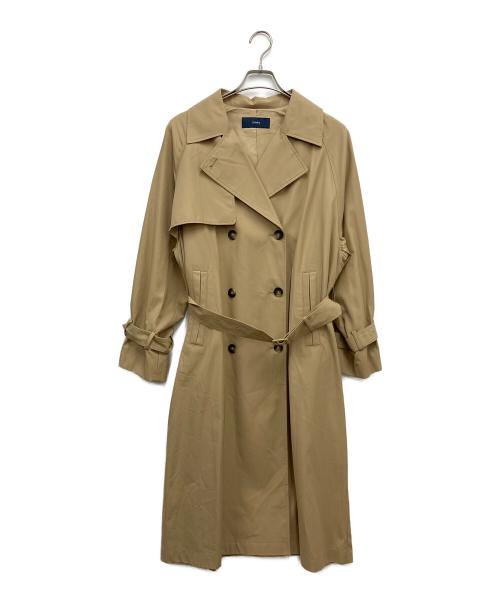 SHIPS（シップス）SHIPS (シップス) ボイルギャバトレンチコート ベージュ サイズ:38の古着・服飾アイテム