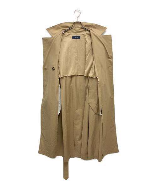 SHIPS（シップス）SHIPS (シップス) ボイルギャバトレンチコート ベージュ サイズ:38の古着・服飾アイテム
