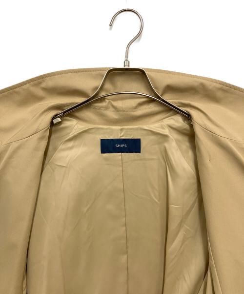 SHIPS（シップス）SHIPS (シップス) ボイルギャバトレンチコート ベージュ サイズ:38の古着・服飾アイテム