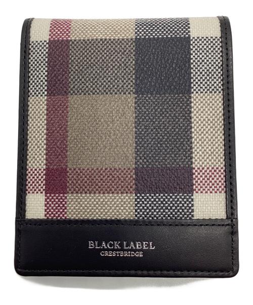 BLACK LABEL CRESTBRIDGE（ブラックレーベル クレストブリッジ）BLACK LABEL CRESTBRIDGE (ブラックレーベル クレストブリッジ) 2つ折り財布の古着・服飾アイテム