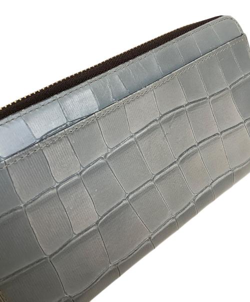 epoi（エポイ）epoi (エポイ) ラウンドファスナー財布 グレーの古着・服飾アイテム