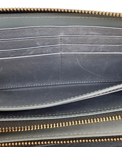 epoi（エポイ）epoi (エポイ) ラウンドファスナー財布 グレーの古着・服飾アイテム