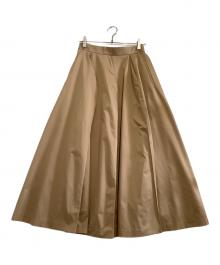 ADORE（アドーア）の古着「モノテックスカート」｜キャメル