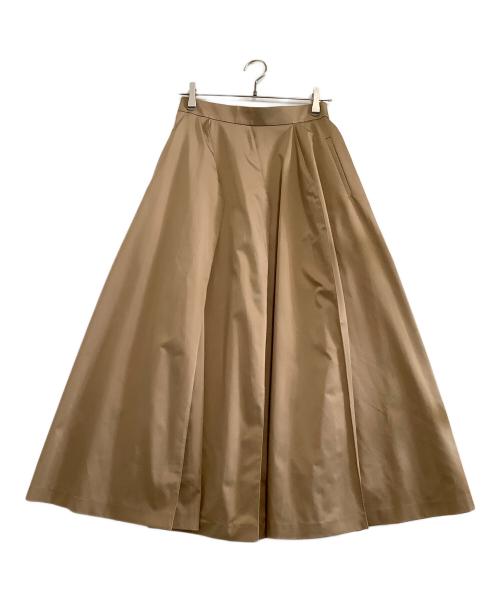 ADORE（アドーア）ADORE (アドーア) モノテックスカート キャメル サイズ:38の古着・服飾アイテム