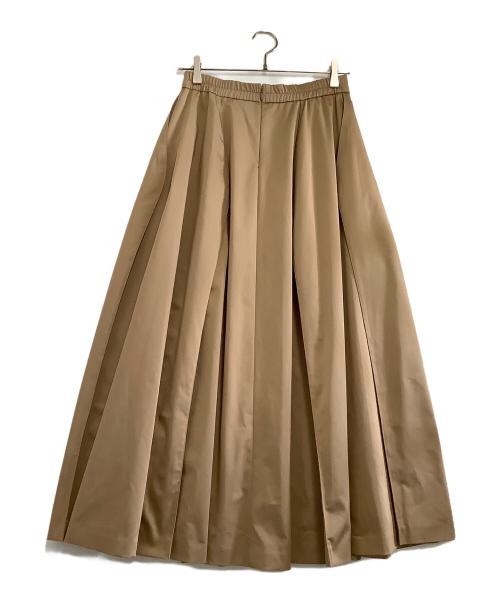 ADORE（アドーア）ADORE (アドーア) モノテックスカート キャメル サイズ:38の古着・服飾アイテム