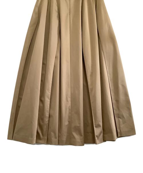 ADORE（アドーア）ADORE (アドーア) モノテックスカート キャメル サイズ:38の古着・服飾アイテム