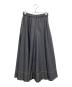 ebure (エブール) デニムライクウールサーキュラースカート ネイビー サイズ:SIZE 38：9000円