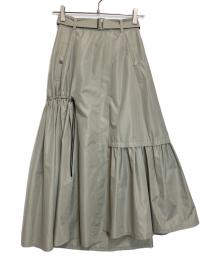 UNITED TOKYO（ユナイテッドトーキョー）の古着「ステアーボリュームスカート」｜ライトベージュ