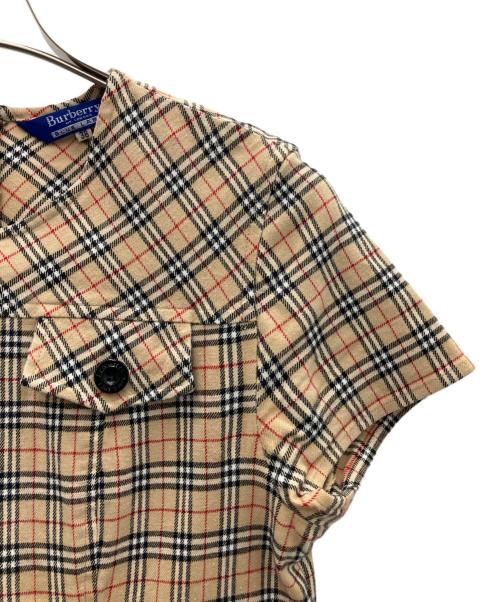 Burberry's BLUE LABEL（バーバリーズ ブルーレーベル）Burberry's BLUE LABEL (バーバリーズ ブルーレーベル) ノバチェックワンピース ブラウン サイズ:38の古着・服飾アイテム