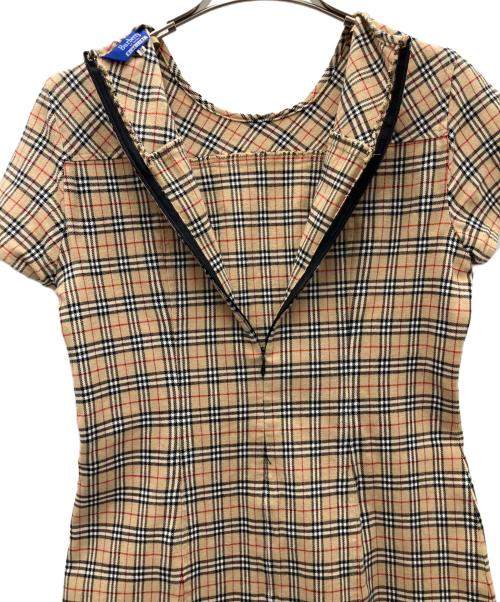 Burberry's BLUE LABEL（バーバリーズ ブルーレーベル）Burberry's BLUE LABEL (バーバリーズ ブルーレーベル) ノバチェックワンピース ブラウン サイズ:38の古着・服飾アイテム