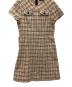 中古・古着 Burberry's BLUE LABEL (バーバリーズ ブルーレーベル) ノバチェックワンピース ブラウン サイズ:38：10000円